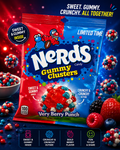 Nerds Gummy (berry punch Rush)