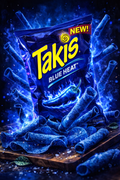 Takis Blue Heat