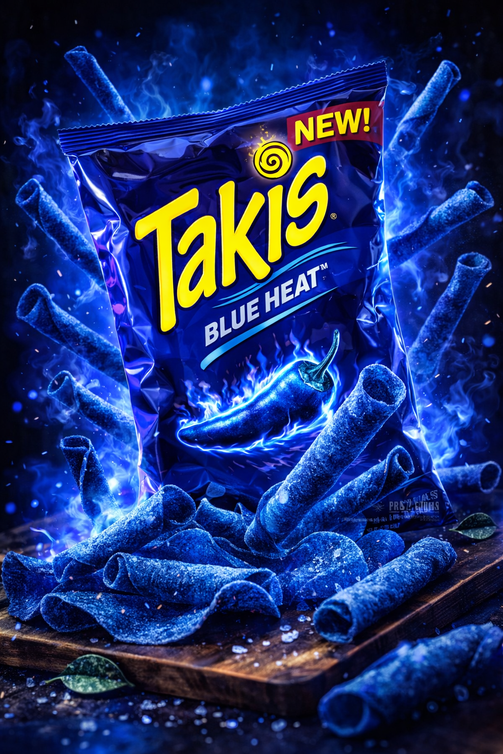 Takis Blue Heat