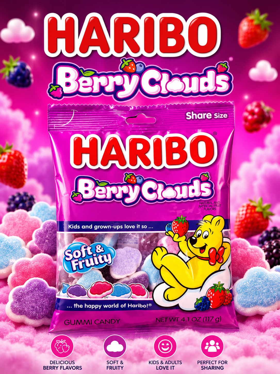 HARIBO Berry Clouds