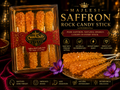 Saffron Rock Candy